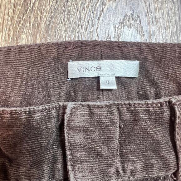 Vince Brown Low Rise Corduroy Bootcut Pants - Picture 4 of 5